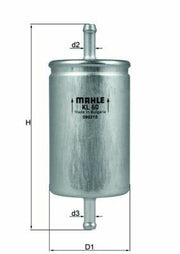 mahle kl60 fuel filter front view, mahle kl60 fuel filter specifications, mahle kl60 fuel filter packaging MAHLE KL60 Fuel Filter - Compatible with 1995 Polo, Caddy, Ibiza | Durable, Reliable Performance MAHLE KL60 Fuel Filter for 95 Polo, Caddy, Ibiza mahle, fuel-filter, 1995-polo, caddy, ibiza, auto-parts, car-maintenance, auto-repair, ai-generated, car-owners