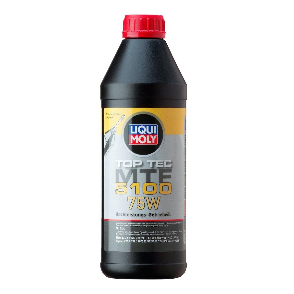 Liqui Moly 21687 Top Tec 5100 75W Transmission Oil (21687-20842) — Fluids & Chemicals
