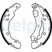 delphi rear brake shoes for c2 c3 models, technical specification of delphi ls1975 DELPHI LS1975 Rear Brake Shoes - Reliable Performance for C2, C3, C3 II | Fits Multiple Variants DELPHI LS1975 Rear Brake Shoes for C2 C3 Models delphi, rear-brake-shoes, c2, c3, c3-ii, car-repair, mechanic-tools, brake-repair, auto-parts, ai-generated