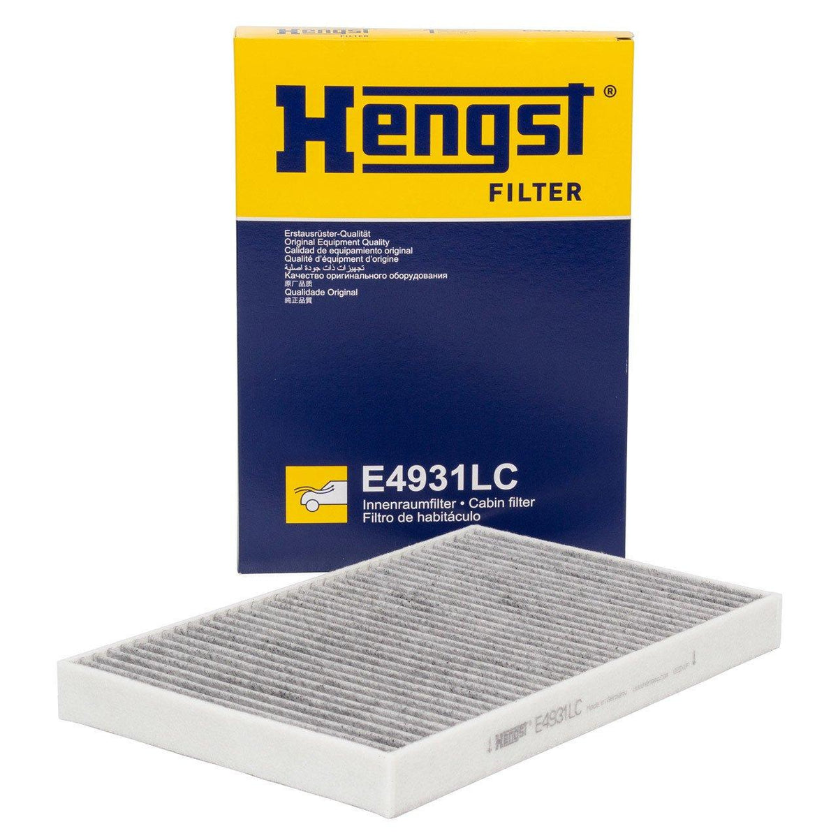 Hengst E4931LC Porsche Cayenne, Audi A4/A5 and 3 more models — Air & Cabin Filters