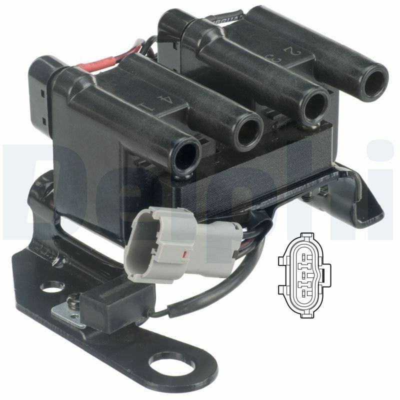 delphi ignition coil for 95-00 accent, delphi gn10412-12b1 ignition coil technical specifications DELPHI Ignition Coil - GN10412-12B1 | Fits 1995-2000 Accent 1.3-1.5 | 12V DELPHI Ignition Coil for 95-00 Accent - 12V delphi, ignition-coil, car-parts, 95-00-accent, automotive-repair, mechancis, car-owners, engine-performance, replacement-parts, ai-generated