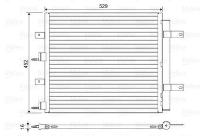 Valeo 814196 Kondenser Jaguar S Xf Xk — Condensers & Evaporators