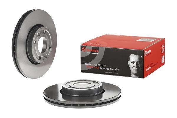 Brembo 09.9078.11 Brake Disc Front Renault Clio III Modus Megane II 1.2-1.5 16V Set of 2 — Brake Rotors & Drums