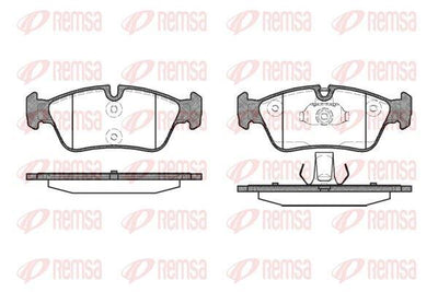 REMSA 0384.40 Brake Disc 3 Series E36 Compact Coupe Touring 0 — Brake Rotors & Drums