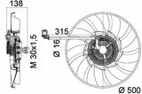 MAHLE Fan Motor - Precision Cooling Solution for 10 Range Rover Sport and Discovery 3.0D4×4 — Motors, Pumps & Antennas