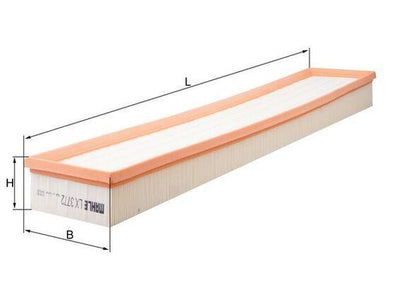 Mahle LX 3772 Air Filter Porsche Panamera 3.0D 11-18 — Air & Cabin Filters