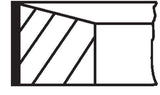 MAHLE Piston Ring 0.65 94.32 mm for Ford Transit T12-T15 Turbo 100Ps — Pistons & Rotating
