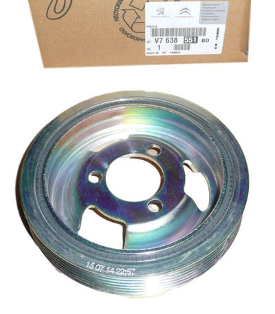Peugeot Crankshaft Pulley - Original Part for RCZ 1.6 THP — Pulleys & Tensioners