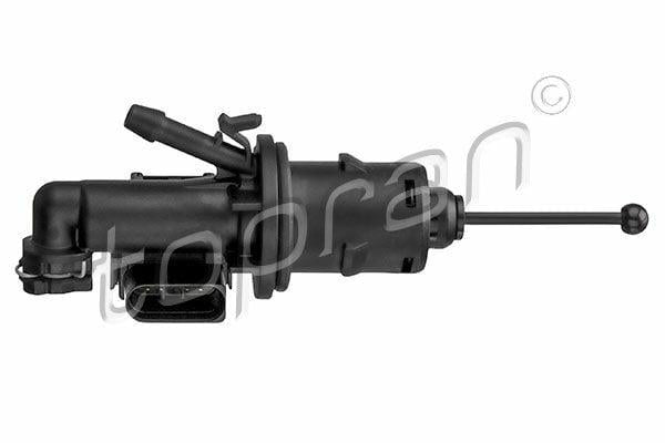 topran 114441 clutch master cylinder, vw audi seat clutch master cylinder, close up of topran clutch component TOPRAN 114441 Clutch Master Cylinder - Fits VW Golf, Jetta, Audi A3 | Durable Plastic Structure TOPRAN 114441 - Clutch Master Cylinder for VW & Audi topran, clutch-master-cylinder, vw-parts, audi-parts, car-accessories, automotive-repairs, car-owners, mechanics, car-parts, ai-generated