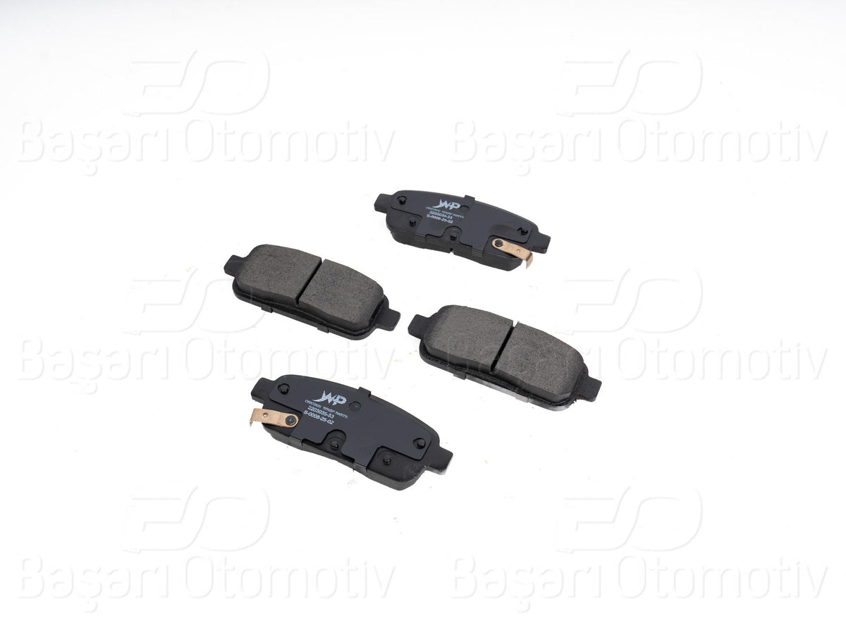 WP 2203035-33 Brake Pad Rear with Wear Indicator Opel Astra J 16 Rim 09-16 / Mokka 12-23 / Zafira C 11-22 / Chevrolet Cruze 11-14 / Trax 11-14