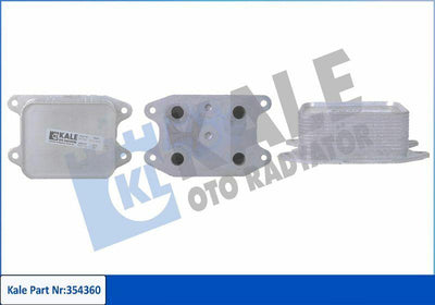 Kale 354360 Oil Cooler 13-Golf VII-Polo-Jetta-Passat-Tiguan-Oct-Fbı-Leo-A3 uyumu: A1, A4 and 7 more models — Oil System