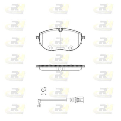 ROADHOUSE 21919.01 Brake Pad Front-VW Transporter T6 2016 > — Brake Pads