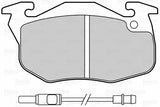 VALEO 670081 Front Brake Pad Set - High Performance for R9 R11 R19 — Brake Pads
