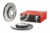 BREMBO Front Brake Disc 09.C349.11 - Compatible with BMW 2F45-F46-X1 X2 F39 Mini F54-F55-F56-F57-F60 — Brake Rotors & Drums