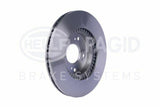 HELLA Pagid Disc Brake Front Ventilated for Honda Civic 2007-2011 and CR-V 2002-2006 — Brake Rotors & Drums