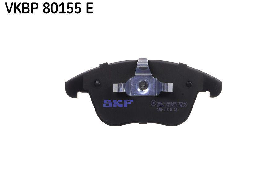 SKF VKBP80155E Brake Pad Front 09 > C5 1.6-2.0Hdi 1.6i-1.8i-2.0i 11 > Pt.508 Pair with Connector — Brake Pads