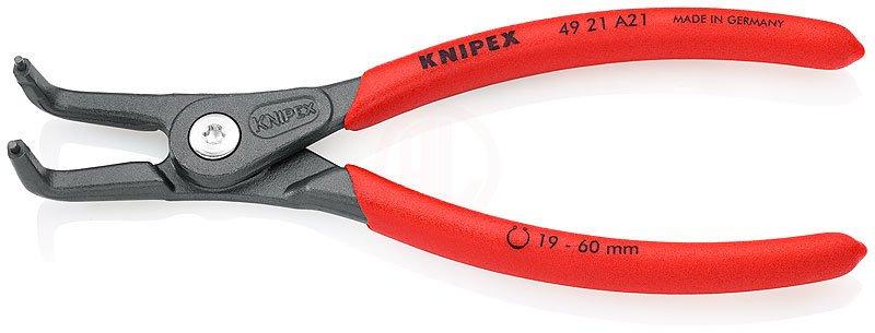 Knipex 49 21 A11 Heavy Duty Angled External Circlip Pliers