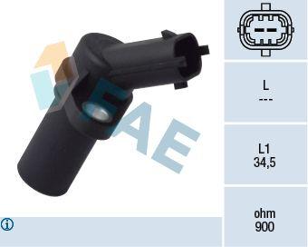 FAE 79093 Crankshaft Speed Sensor Opel Astra G/H Corsa B/C/D 1.2/1.4 Z14xep