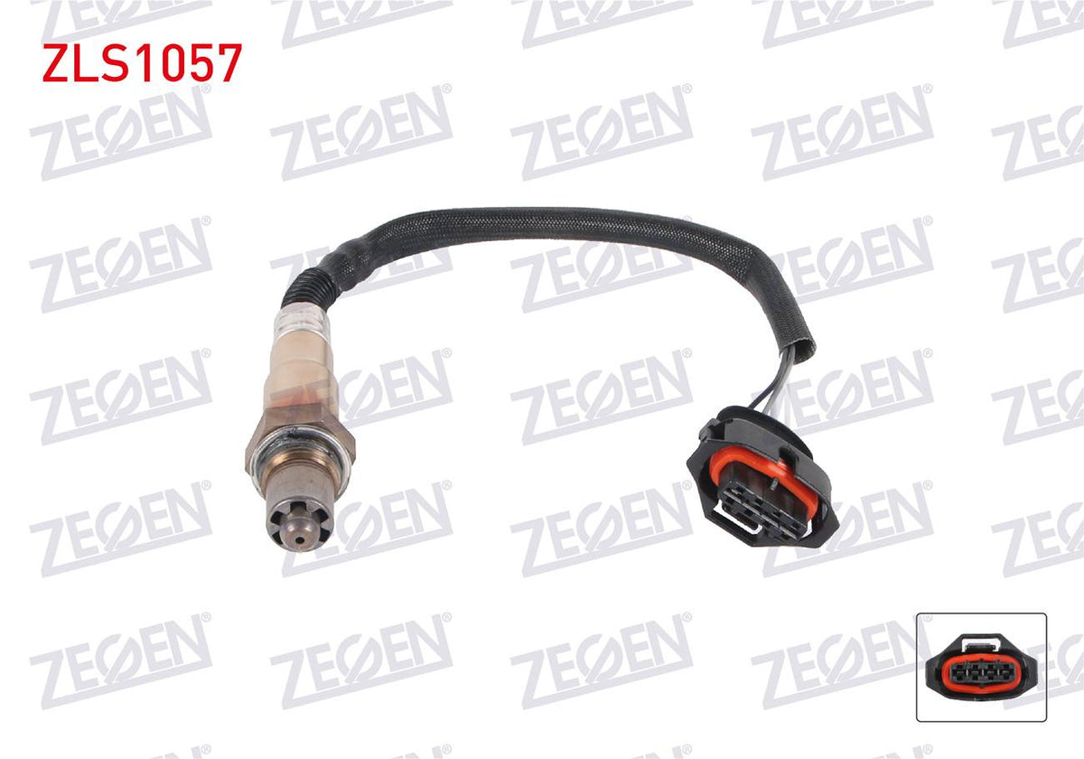Zegen ZLS1057 Lambda (Oxygen) Sensor 300 mm Opel Corsa C 1.0-1.2 (Z10xe-Z12xe) 2000-2006 / Agila A (H00) — Oxygen & Air-Fuel