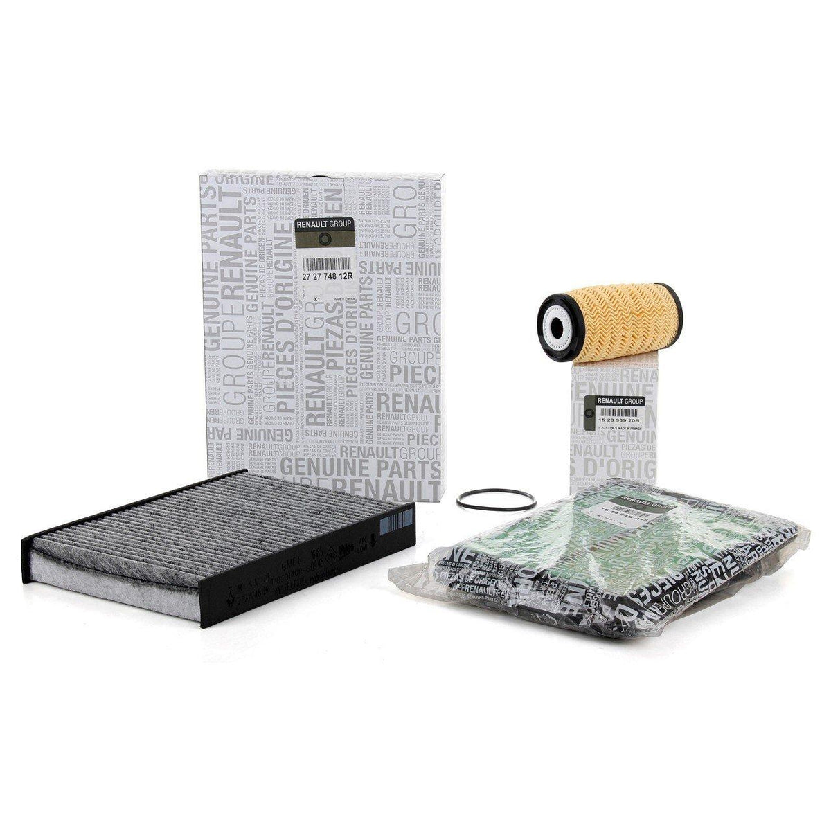 Mais Renault Kadjar 1.6 dCi Periodic Oil Service 3 lü Filter Set — Maintenance & Service Kits