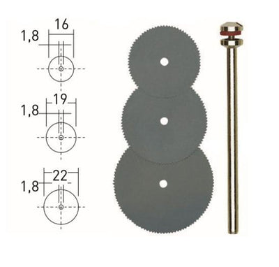 Proxxon 28830 Saw Blade Set (3 pcs)