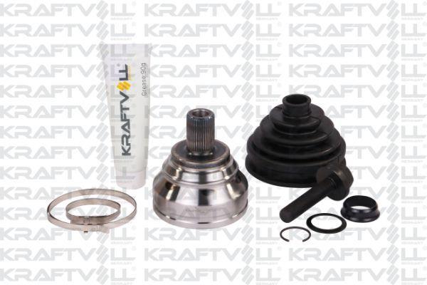 kraftvoll aks kafası outer axle joint front view, kraftvoll aks kafası alignment with vw models, kraftvoll aks kafası detailed view KRAFTVOLL Aks Kafası - Caddy, Golf, Touran, Jetta | 04-18 Models KRAFTVOLL Aks Kafası - Compatible with Multiple VW Models kraftvoll, aks-kafası, outer-axle-joint, car-parts, vw-repair, mechanics, automotive-parts, car-owners, repair-shops, ai-generated