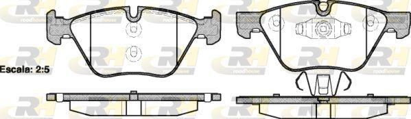ROADHOUSE 21052.10 Brake Pad 1 Series E87 E82 E88 09 04 — Brake Pads