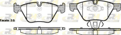ROADHOUSE 21052.10 Brake Pad 1 Series E87 E82 E88 09 04 — Brake Pads