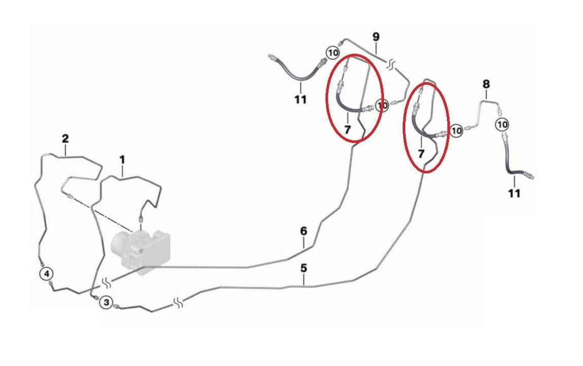 bmw e90 rear middle brake hose, installation location for bmw e90 brake hose Asparte BMW E90 Rear Middle Brake Hose - Premium Quality for Car Owners & BMW Enthusiasts | Single Unit BMW E90 Rear Middle Brake Hose - Quality OEM Replacement bmw-e90, brake-hose, asparte, car-parts, bmw-enthusiasts, auto-repair, quality-replacement, car-owners, automotive, ai-generated