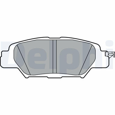 Delphi LP3394 Brake Pad Rear Mazda CX-5 2.0 AWD 2011-2017 — Brake Pads