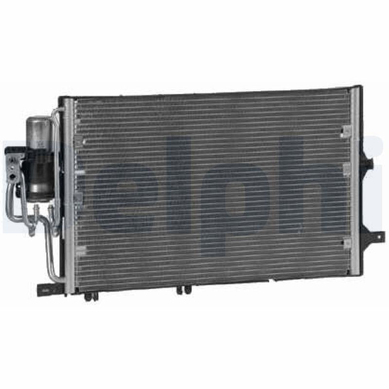 Delphi TSP0225504 A/C Condenser *Fr* Opel Corsa C (01-09) Combo C (01->) — Condensers & Evaporators