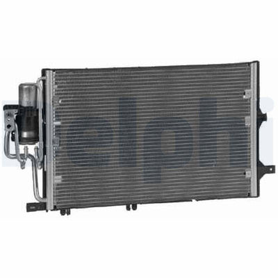 Delphi TSP0225504 A/C Condenser *Fr* Opel Corsa C (01-09) Combo C (01->) — Condensers & Evaporators