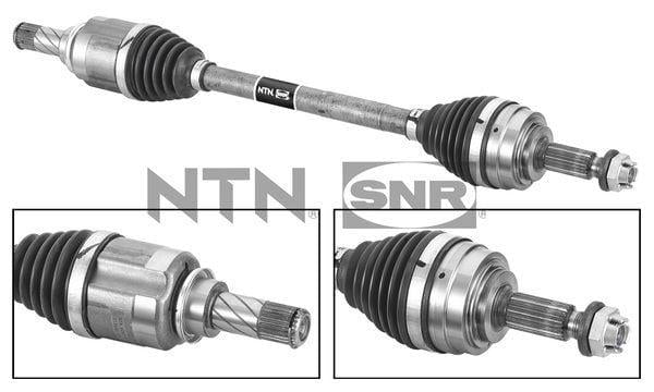 SNR DK55239 Front Left Axle - Compatible with Renault Clio 1.0TCE — Axles, CV Joints & Boots