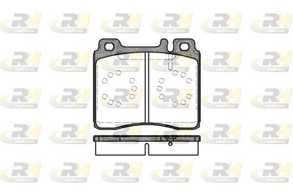 ROADHOUSE 2420.00 Brake Pad S-Class W140 02 91-10 98 — Brake Pads