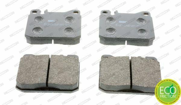 FERODO FDB243 Brake Pads Front - W123, C123 and 2 more models