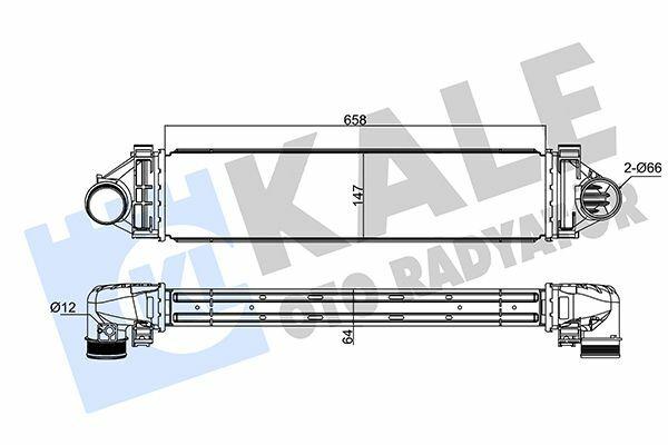 Kale Turbo Intercooler for Ford Mondeo IV & S-Max 2.0 Ecoboost — Turbo & Supercharger