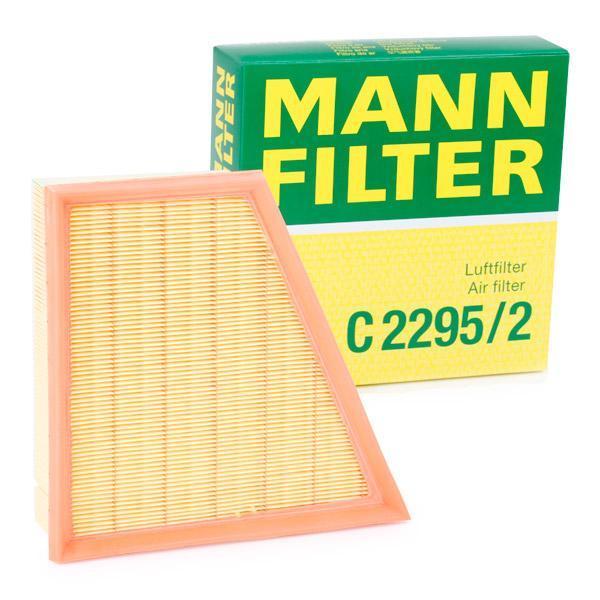 Mann C2295-2 Air Filter VW Polo Ibiza Fabia 1.2 01-15 — Air & Cabin Filters