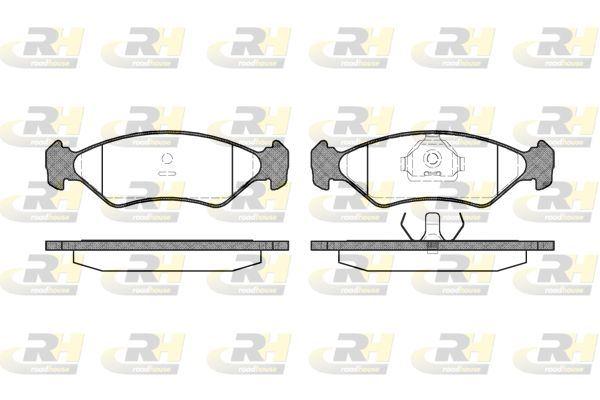 ROADHOUSE 2285.10 Brake Pad Fiesta III Gfj 03 89-12 95 — Brake Pads