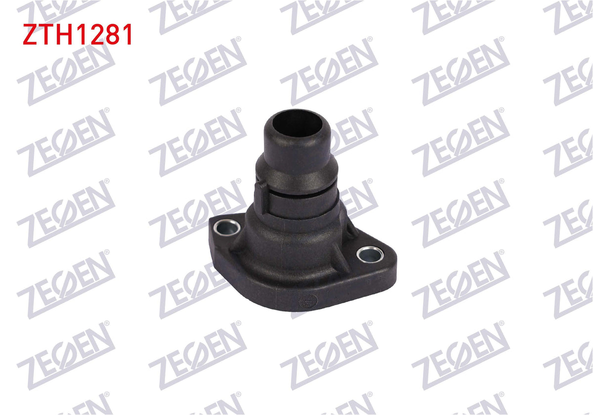 Zegen ZTH1281 Thermostat Flange Plastic Volkswagen Passat (3B2) 1.9 TDI 1996-2000 / Audi A6 (4B2) 1 — Water Pump & Thermostat