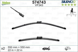 VALEO 574743 Super Wipers - 55cm (22in) for 20-Defender