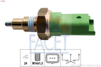 Facet 7.6245 Reverse Light Switch V-Class W447 14 > Vito W447 14 > Citan 415 12 > — Switches & Relays
