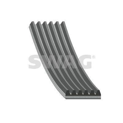 SWAG V Belt 60928933 - EPDM Belt for Clio II III, Fluence and 2 more models — Belts