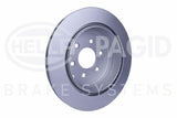 HELLA Pagid Brake Discs for Nissan NP300 Navara (D40) - 2 Pack — Brake Rotors & Drums