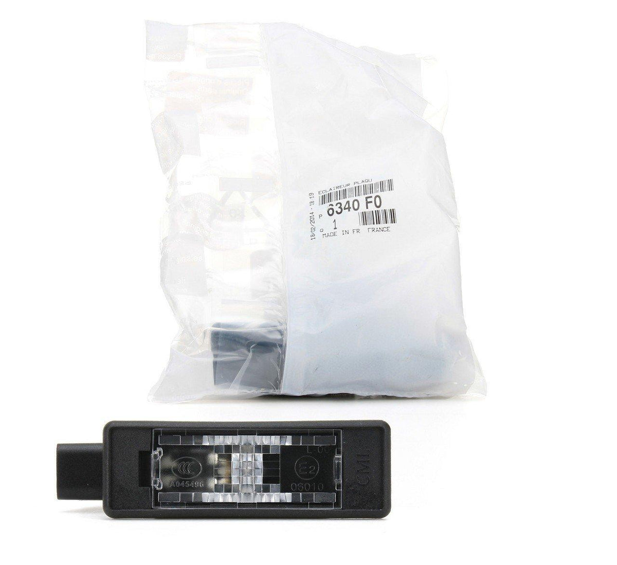 Peugeot Original License Plate Light for 2020 and Newer Peugeot 208 — Bulbs & Interior Light