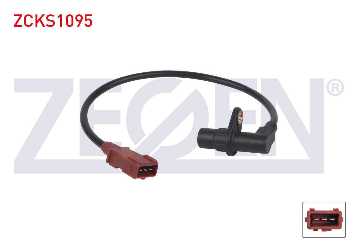 Zegen ZCKS1095 Crankshaft Speed Sensor Kablolu 330 mm Saxo 1.6 Vts 1996-2003 / 106 II 1.6 GTI (Tu5j4) 1996-2004