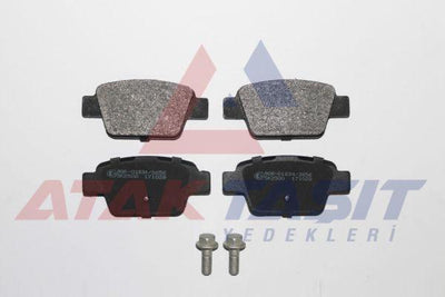 AP 05P780 Brake Pad Rear Fiat Linea 1.4 T-Jet 2007-/ Bravo II (198) 1.6 Mjt 2006-/ Stilo 1.6 16V 2001-2010 / Bra — Brake Pads