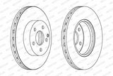 FERODO DDF1690 Disc Brake - Ventilated Type for 07-C-Series 180-200 — Brake Rotors & Drums
