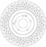 trw df6153s front brake disc for amg w203, high performance trw brake disc TRW DF6153S Front Brake Disc for AMG W203 02-07, S203 02-07, C209 02-09, R171 04-11 | 13 Tooth TRW DF6153S - Front Brake Disc for AMG W203 & More trw, brake-disc, car-owners, mechanics, automotive-parts, ventilated-disc, drilled-brake-disc, high-performance-brakes, amg-compatibility, ai-generated