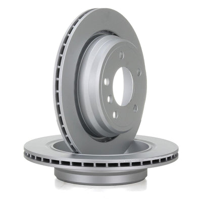 Ferodo DDF836 Bmw E39 Body 520i Rear Brake Disc Set Air Grooved — Brake Rotors & Drums