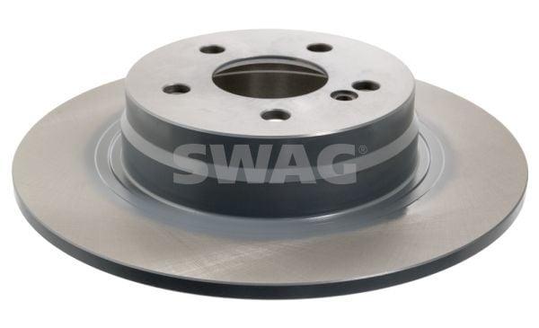 SWAG Brake Disc Rear W204 2008-2014 S204 2009-2014 C204 2011-C207 2009-2016 A207 2010-2016 - Set of 2 — Brake Rotors & Drums